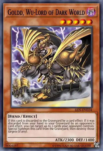 Edison Rulings for Goldd, Wu-Lord of Dark World
